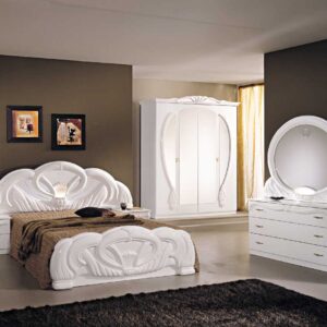GIADA 4D ITALIAN BEDROOM MAHOGANY SET