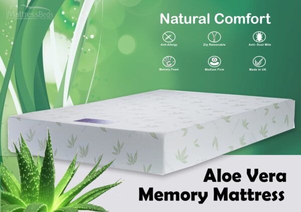 Aloe Vera 12 inch Deep Mattress - Image 2