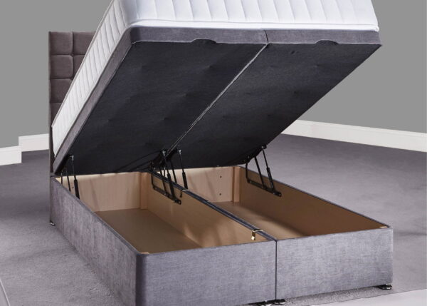 End Lift Ottoman Storage Divan Bed Base