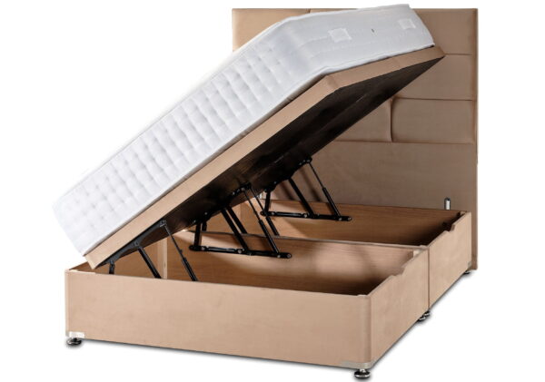 Side Lift Ottoman Storage Divan Bed Base