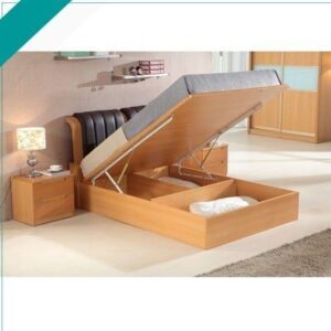 New Solid Wood Beech Storage Bed