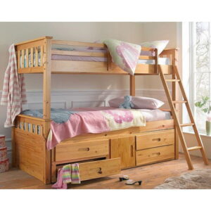 Captain Bunk Bed with Storage & Guest