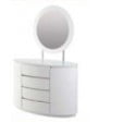 Grace White 4 Drawer Chest and Mirror