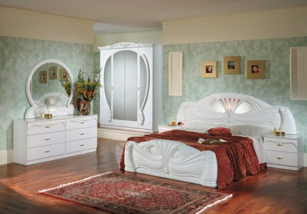 NEW PAMELA 4D ITALIAN BEDROOM SET (EU)
