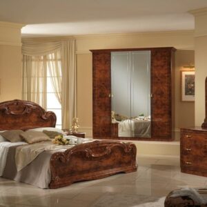 ROMANIA WALNUT BEDROOM SET