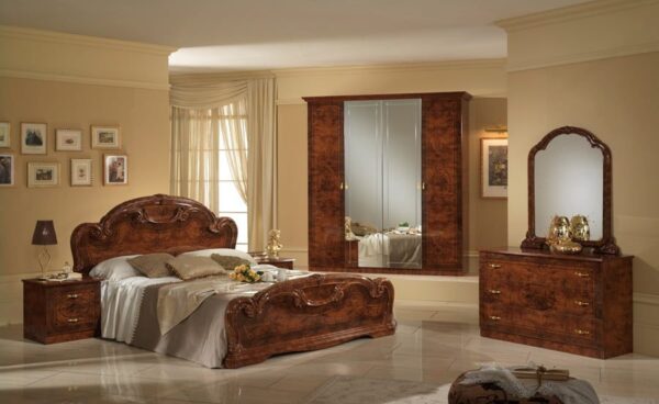 ROMANIA WALNUT BEDROOM SET
