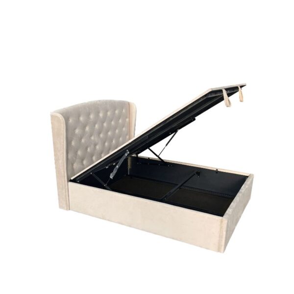 Marlow Storage Bed With Wing Headboard - Image 6